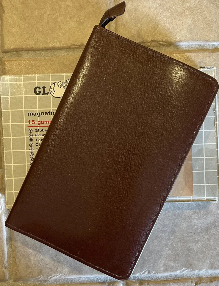 Vintage Globe Master Games 15 Magnetic Games Chess Mill Checkers Travel Case Fun - Image 3 of 4