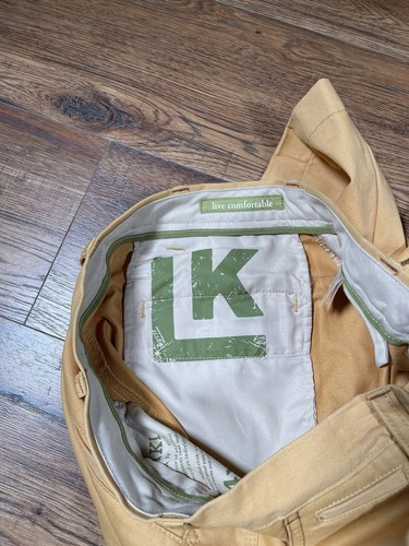 Neu mit Etikett Life khaki Herrenhose Maße 34 x 27 markiert 34 x 32 gelb entspannt gerade - Bild 6 von 14