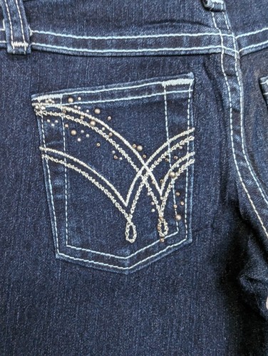 Girl's Wrangler Q-Baby Cowgirl Cut Jeans JRQ20AD - Picture 2 of 4