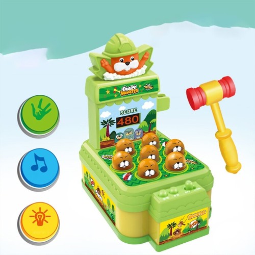 Whack-a-Mole Game for w/ Lighting & Sound Puzzle Level Scoring Competition for K - Picture 10 of 12