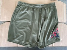 Adidas Tr-Es 7" Short Army Green Camouflage Logo New Men XL 2XL