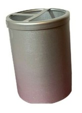 Silver Toothbrush Holder - Made by Design Silver Pen Holder