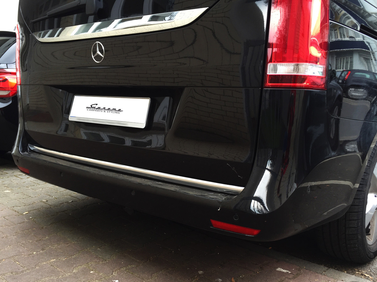 Set 5 Pezzi Cromati Per Mercedes Vito W447 Dal 2014 - Barre Grigliate In Acciaio Inossidabile, Con Nastro 3M