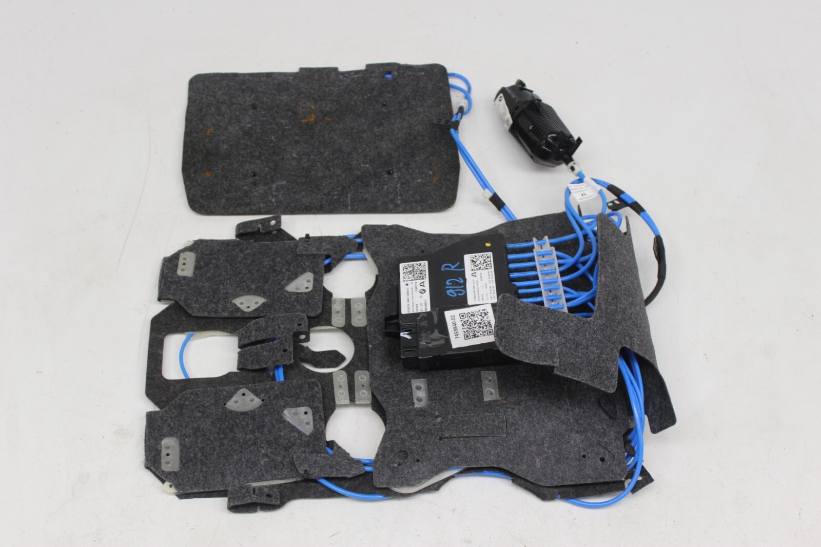 Front Right Pass Seat Lumbar Support Cusion Massage Pad OEM BMW 