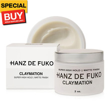 Claymation   Premium Men  s Hair Styling Clay   Super High Hold, Matte Finish   2