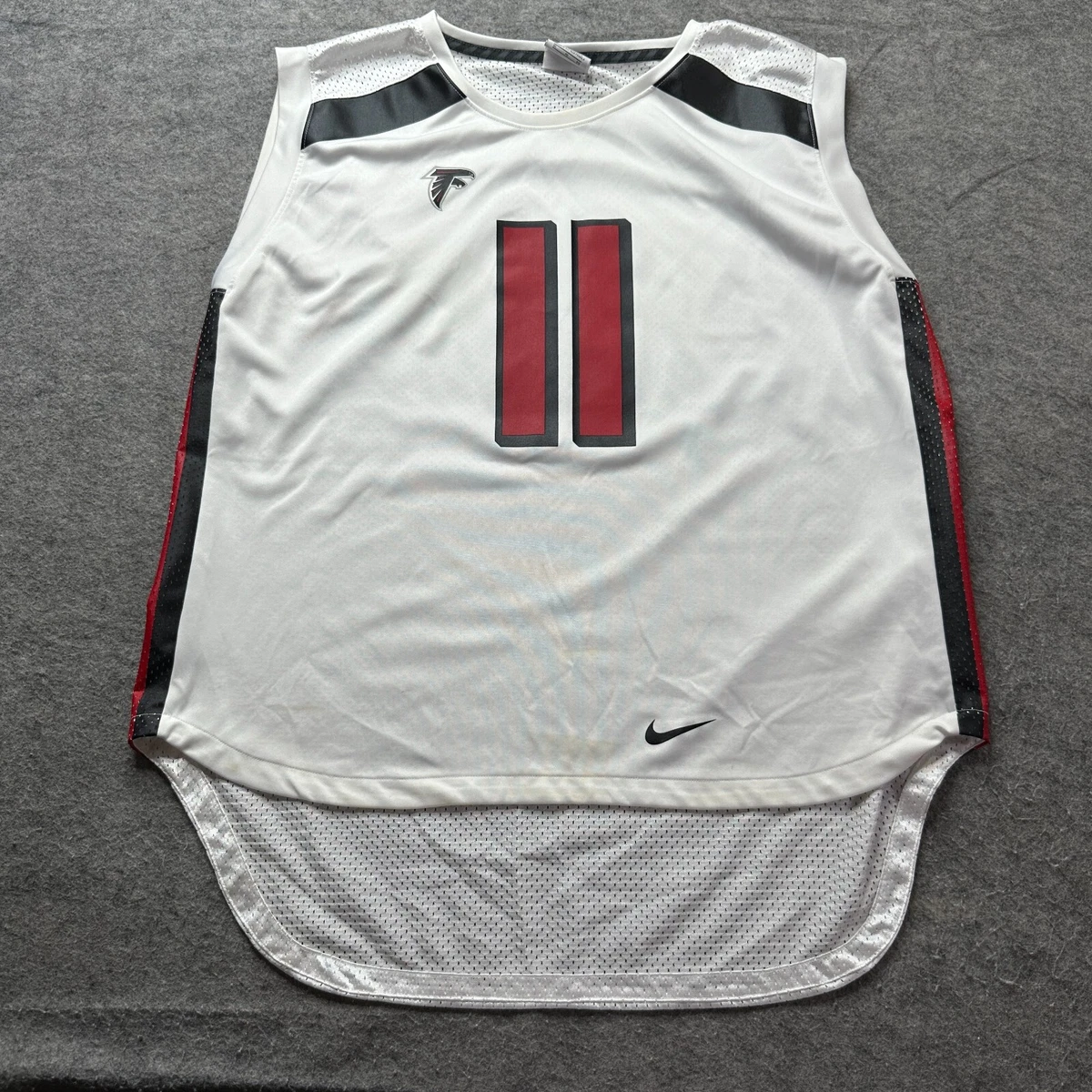 Nike Atlanta Falcons No11 Julio Jones White Men's Stitched NFL Elite Drift Fashion Jersey