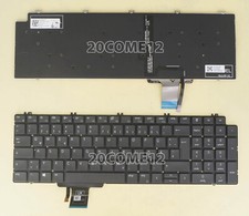 New for DELL Precision 7550 7750 7560 7760 Keyboard for Backlit German Tastatur