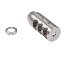 Stainless Steel 5/8x24 TPI Thread 6.5 Creedmoor Competition Muzzle Brake