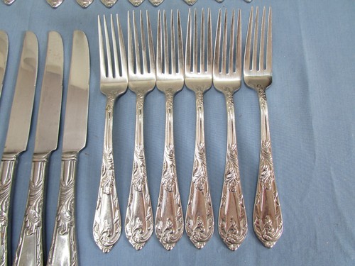 29 Piece Set Reed & Barton MONIQUE Stainless 18/10 - Picture 5 of 8