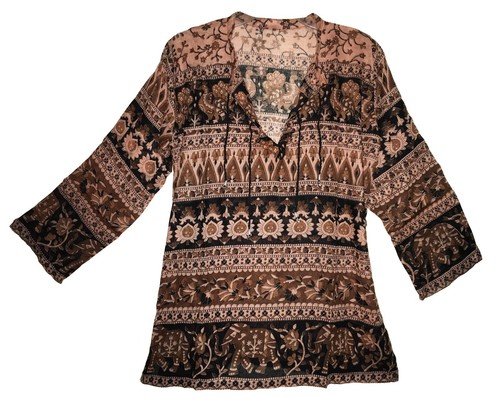 Wholesale Lot 5 Pc Indian Ethnic Cotton Tunic Top For Women Blouse Hippie Boho - Picture 4 of 15