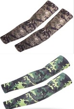 Mans Woman drive Summer Army Fingerless Long Gloves Arm Sun-Proof Arms Protector