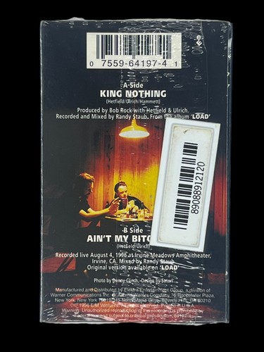 SEALED, Metallica – King Nothing / Ain't My Bitch, Audio Cassette, US, 1997 - Picture 2 of 5