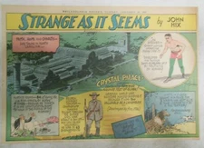 Strange As It Seems: The Crystal Palace London Destroyed by Fire Hix 1/29/1939