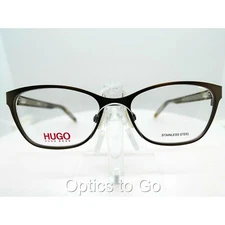 HUGO BOSS HG 1008 (HGC) Matt Brown / Havana 54-17-145 STAINLESS  Eyeglass Frames