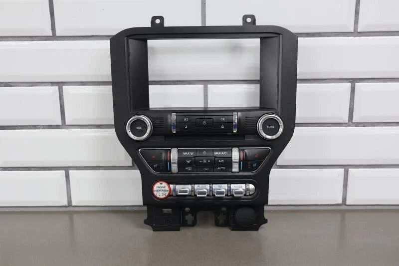 Ford Mustang 2015-2016 receptor de radio AM FM calefacción de CA con panel de control OEM Foto 2 de 4