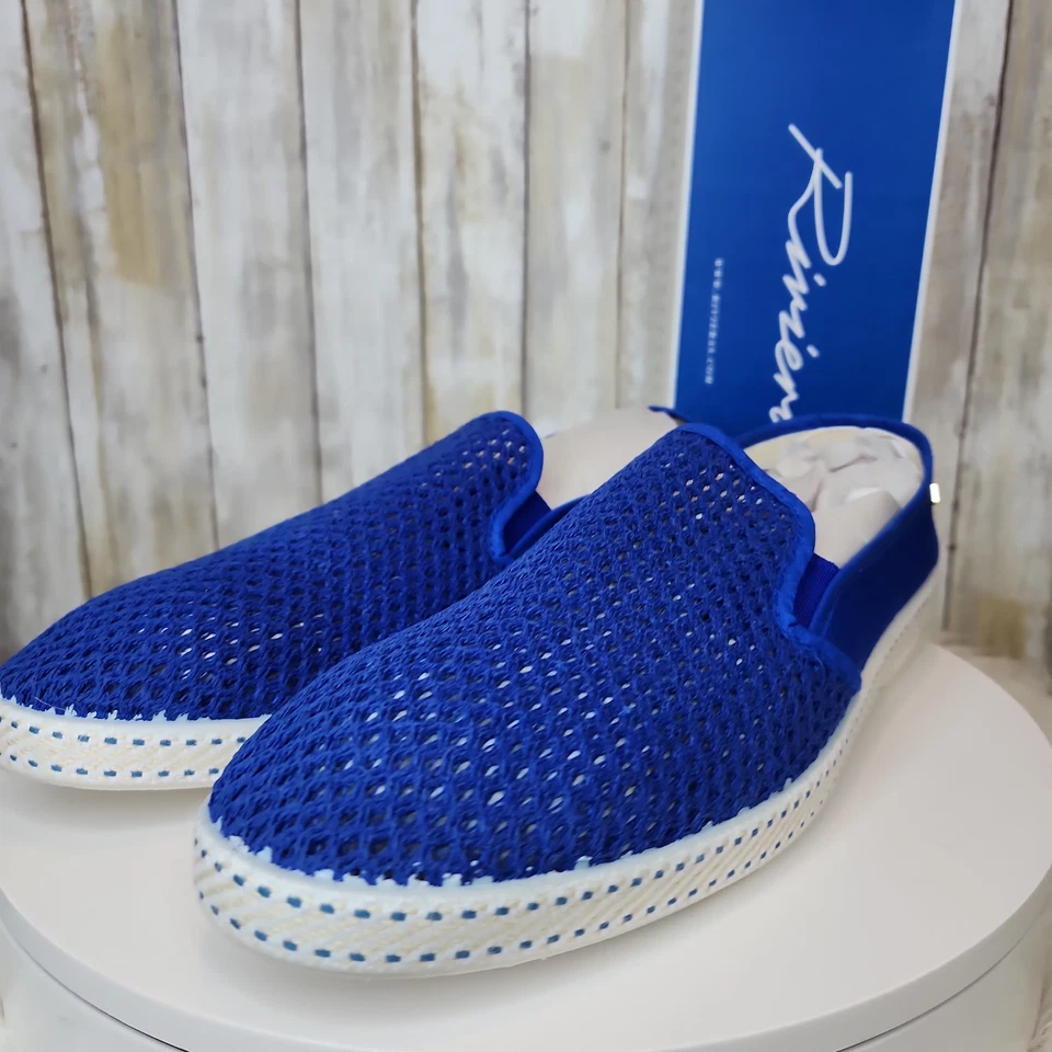 Rivieras Hombre CLÁSICO Sin Cordones Azul - Talla 7.5 - 40 Foto 2 de 4