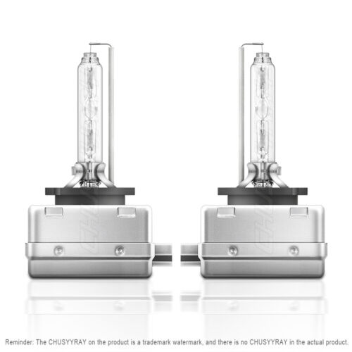 For 2018 2019 Chevy Equinox - Pair D3S Front HID Headlights Bulbs Kit Hi Lo Beam - Picture 2 of 9