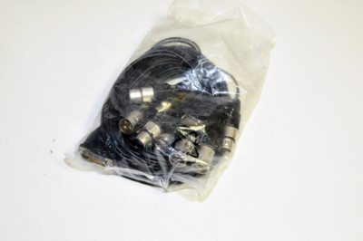 AJA Kona Breakout Cable XLR Version 8ch AES I/O Component Vid Out  Ref In  RS422