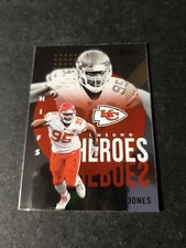 2021 Panini Absolute Football Chris Jones Unsung Heroes UH8 Kansas City Chiefs