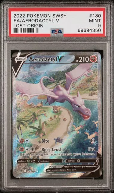 180-196 Aerodactyl V Alternative Art (IT) - MINT