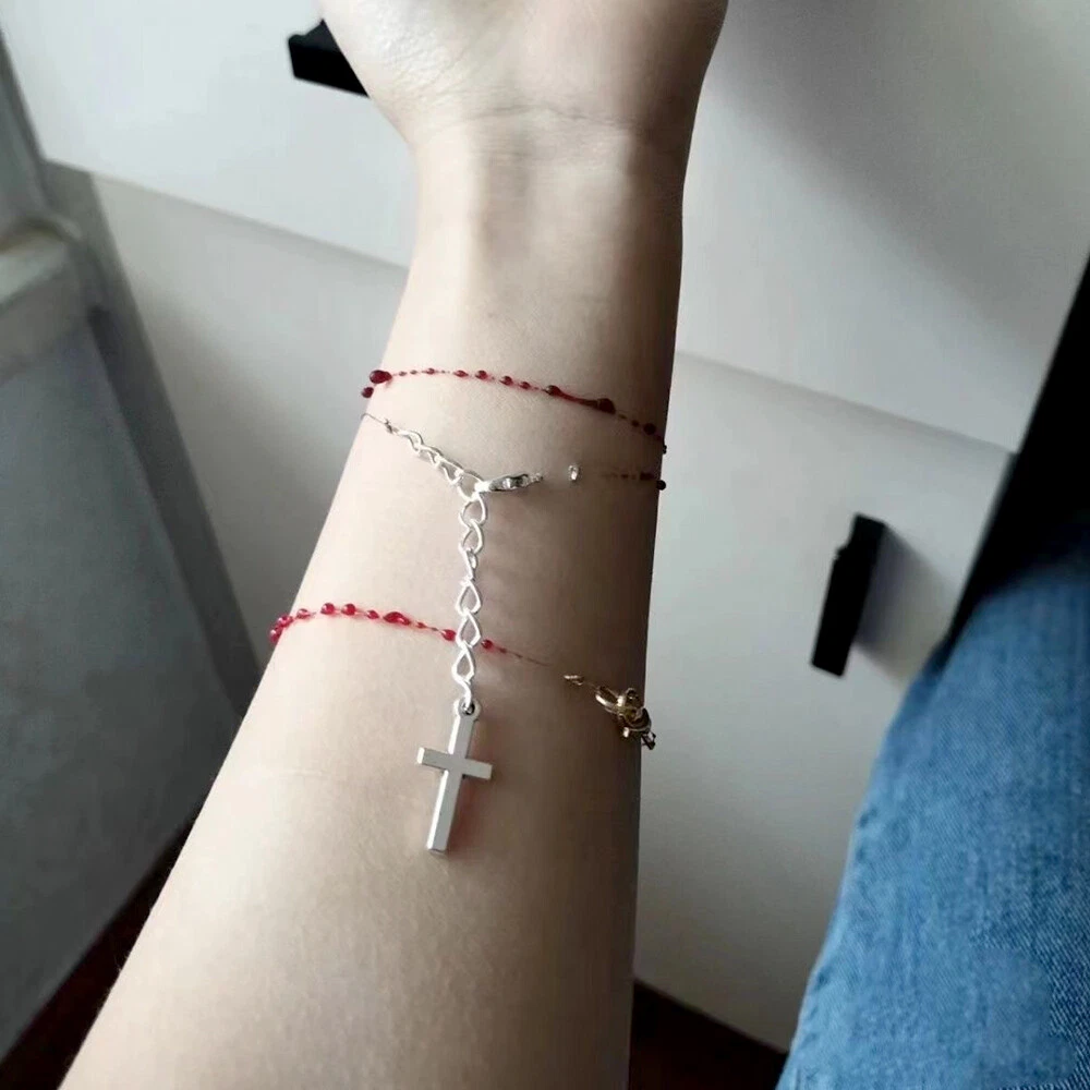 Jesus cross bracelet deals