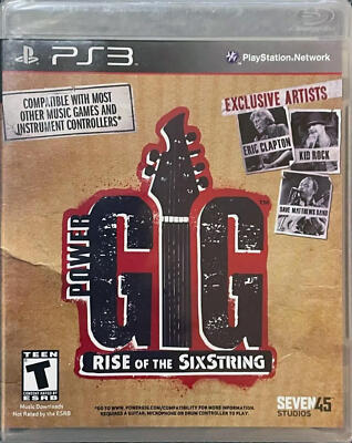 Power Gig: Rise of the SixString PS3 (Brand New Factory Sealed US Version) PlayS