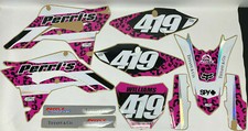 2019-2020 HONDA CRF250 250R FULL CUSTOM GRAPHIC KIT MX GLOSS QUALITY USA MADE