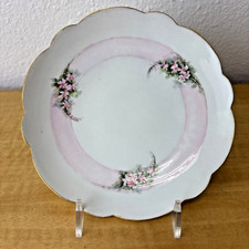 Limoges France Porcelain Floral Decorative Plate 6" inch