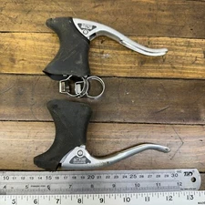 Vintage Shimano Aero Brake Lever Set BL-L331 SLR Drop Bar Light Action 80s A6