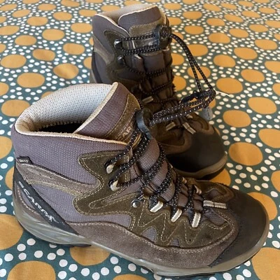 Botas Scarpa Goretex Vibram Marrón Reino Unido 7 Caminar Senderismo - Imagen 1 de 4