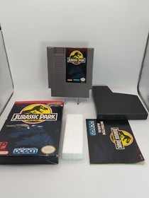 Jurassic Park (NES) Nintendo RARE - CIB