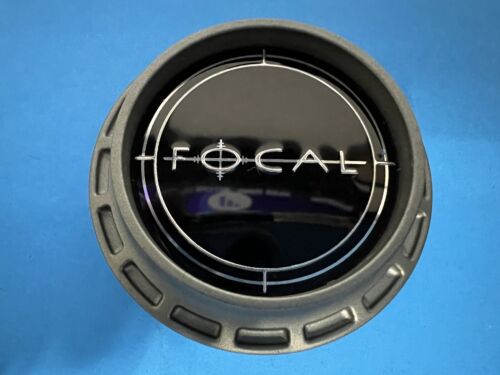 FOCAL CUSTOM WHEELS RIMS GENUINE OEM DARK GREY CENTER CAP 89-9001-CAP LG1208-25 - Picture 4 of 9