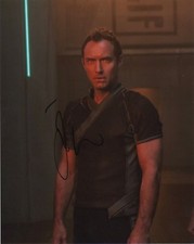 Jude Law Captain Marvel Autographed Signed 8x10 Photo COA R5C