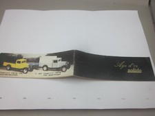 41715 Katalog Verkaufskatalog Solido Age d&acute;or Oldtimer 16 Seiten