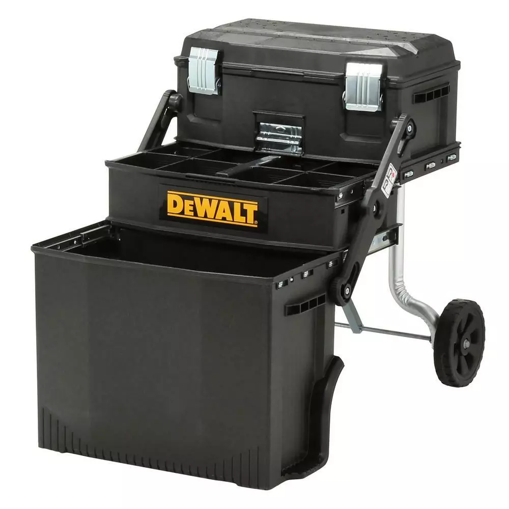DEWALT Tool Box Mobile Work Center 4 in 1 Cantilever Removable
