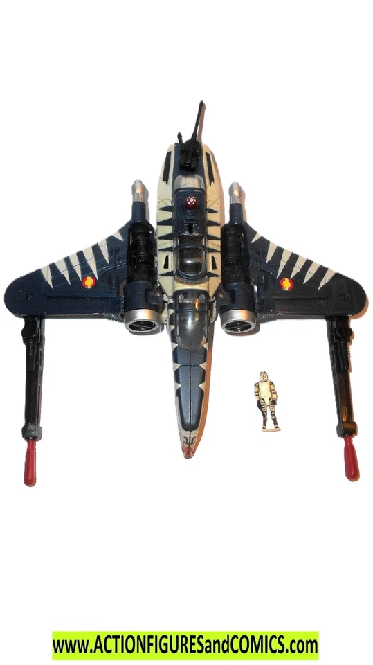 Transformers Star Wars REPUBLIC GUNSHIP Clone pilot 100% Complete crossovers - Image 3 of 4