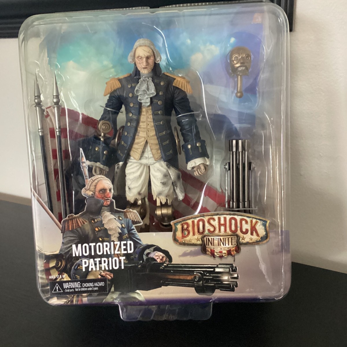 Bioshock Infinite Motorized Patriot George Washington Action