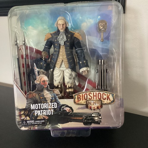 Bioshock Infinite Motorized Patriot George Washington Action Figure *SEALED*
