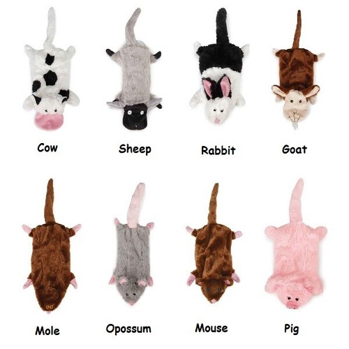 Stuffing Free Dog Toys No Mess Animal Barnyard Toy Friends Unstuffies
