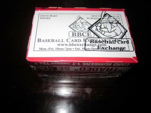 (1) 1989 Topps Baseball Traded Set(132) Ken Griffey, Deion Sanders - Sealed BBCE - Picture 3 of 3