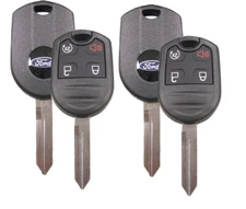 2 Keyless Remote Keys Fobs for Ford F150 F250 F350 Explorer w/Remote Start