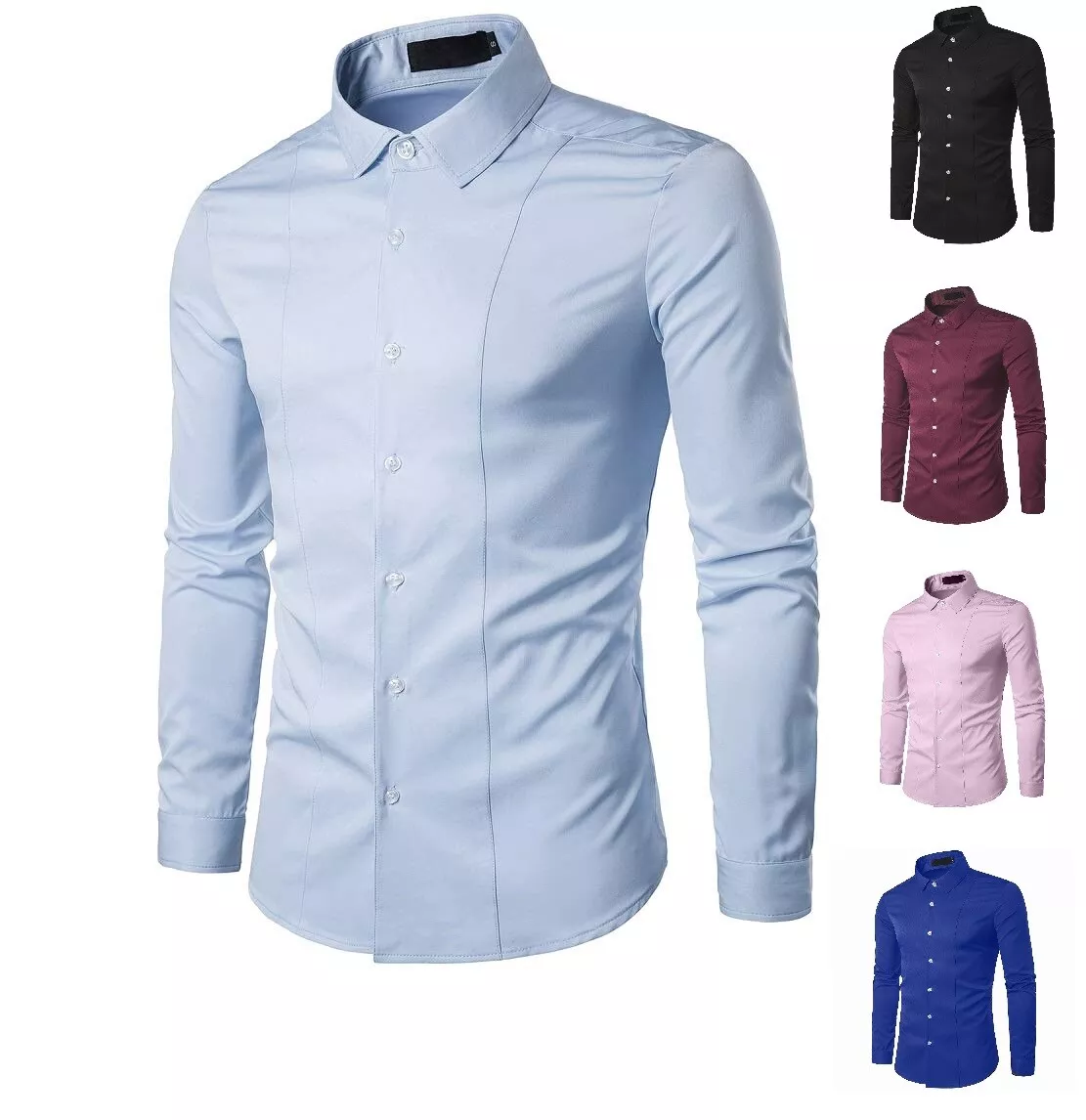 Plain formal best sale shirts