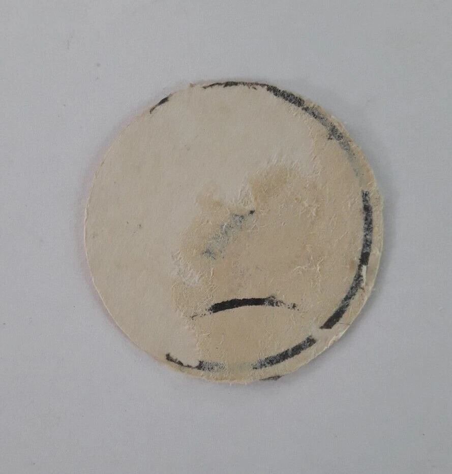 The Three Stooges 1981 Crack Figuritas Larry & Curly Cartoon Disc Set Argentina - Image 3 of 4