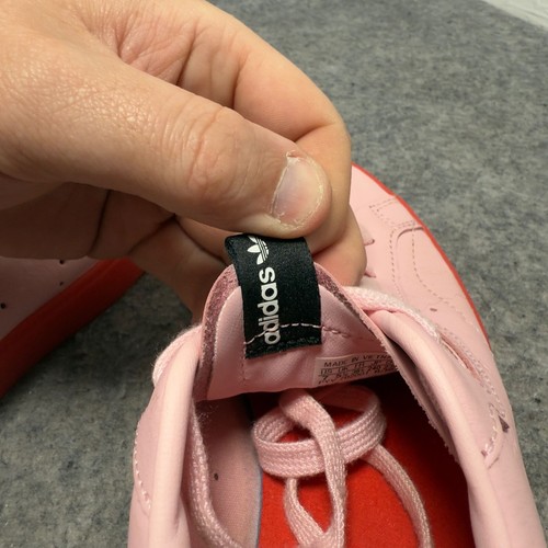 Adidas Entrenadores Mujer Talla UK 5.5 Elegante Diva BD7475 Cuero Rosa Con Cordones Informales - Imagen 7 de 11