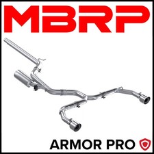 MBRP Armor Pro 3/2.5" Cat-Back Exhaust System fits 22-24 Volkswagen GTI MK8 2.0L