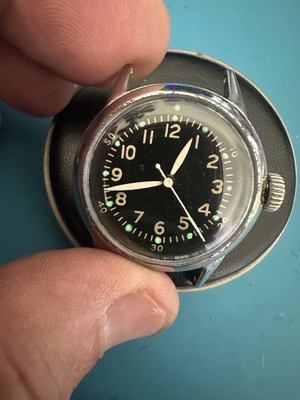 WALTHAM ウォルサム WW2 USN パイロット 軍用腕時計 ビンテージ WALTHAM ウォルサム WW2 USN パイロット 軍用腕時計 ビンテージ