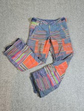Burton Youth L DryRide Snowboard Pant Mountain Sherpa Patchwork Room To Grow Ski