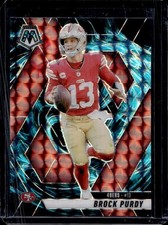 2025 Panini Mosaic Brock Purdy Genesis Prizm #221 49ers