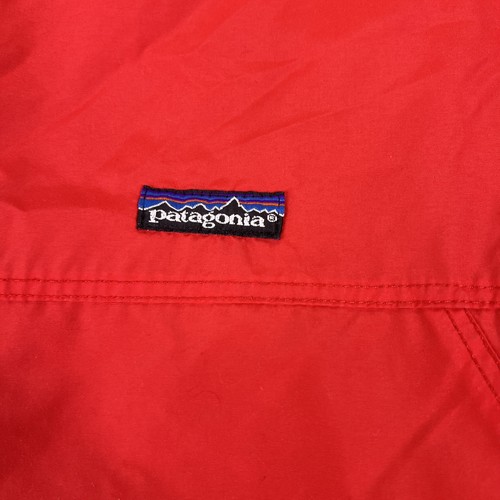 Chaqueta De Colección Patagonia Hombres Grande Roja Forrada de Vellón Chaqueta de Bombardero Cremallera Completa Años 90 EE. UU. - Imagen 3 de 12