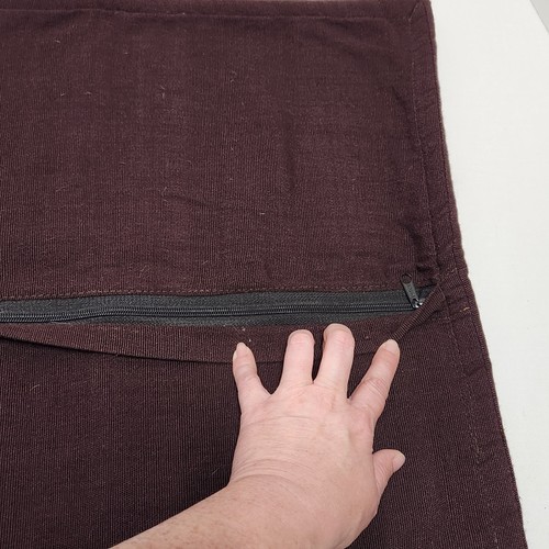 Guatemaltekische Vögel Eichhörnchen im Baum Stickerei Baumwolle Kissen Schein Reißverschluss - Bild 7 von 7